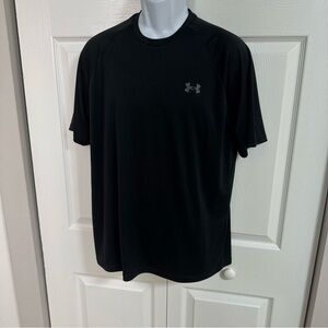 Under Armour Men's Black Short Sleeve Tee